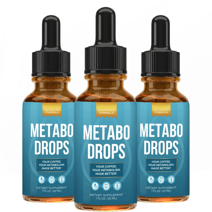 Metabo Drops 3 bottle
